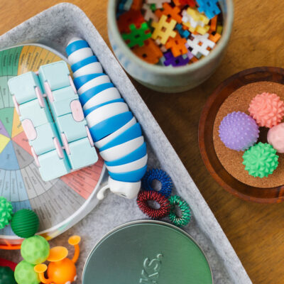 Therapy space within the Andersonville Mindfulness & Psychology's office space